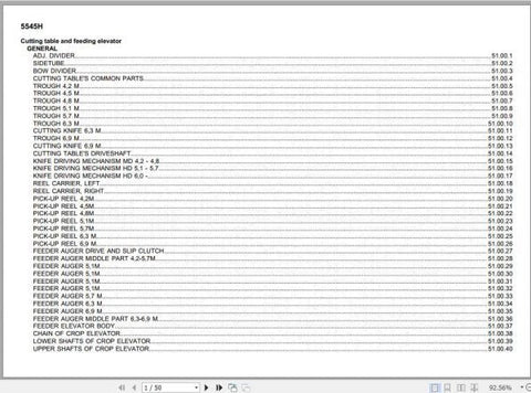 Discover the essential DEUTZ FAHR TRACTOR 5545H Spare Parts Catalogue Manual, now available in a convenient PDF format. This comprehensive guide is designed to help you easily identify