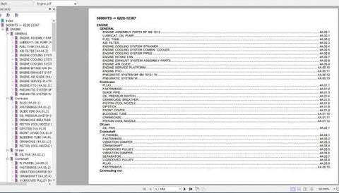 Discover the ultimate resource for maintaining your DEUTZ FAHR 5690HTS tractor with our comprehensive Spare Parts Catalogue Manual. This PDF file is meticulously organized to provide