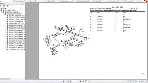 Discover the ultimate resource for maintaining your DEUTZ FAHR tractor with the DEUTZ FAHR TRACTOR 5690 SPARE PARTS CATALOGUE MANUAL. This comprehensive PDF file is designed to provide you with detailed information on all spare parts, ensuring
