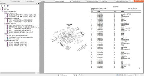 Discover the essential DEUTZ FAHR TRACTOR 7545 Spare Parts Catalogue Manual, now available in a convenient PDF format. This comprehensive guide is designed to help you easily identify and order the right parts for your tractor, ensuring optimal performance and longevity