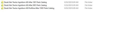 Discover the essential DEUTZ FAHR Tractor Agrofarm 430 Spare Parts Catalogue Manual, now available in a convenient PDF format. This comprehensive guide is designed to help you easily identify and source the right spare parts for your Agrofarm 430 model, ensuring optimal performance and longevity of your tractor.
