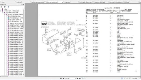 Discover the ultimate resource for your DEUTZ FAHR AGROTRON 106 tractor with our comprehensive Parts Catalogue Manual in PDF format. This essential guide provides detailed diagrams and specifications, ensuring you have all the information needed for
