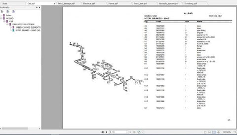 Discover the ultimate resource for maintaining your DEUTZ FAHR tractor with our Allrad Spare Parts Catalogue Manual in PDF format. This comprehensive guide is designed to provide
