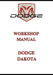 DODGE DAKOTA WORKSHOP MANUAL - PDF