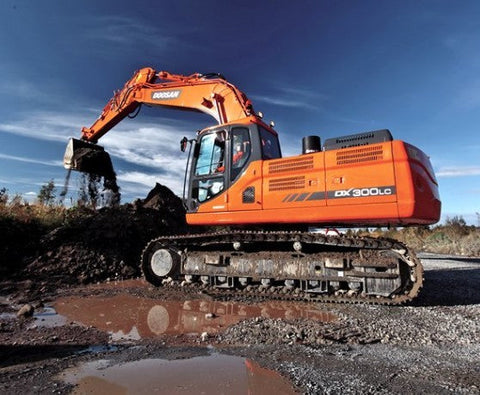 UNLOCK THE FULL POTENTIAL OF YOUR DOOSAN DAEWOO DX300LC HYDRAULIC EXCAVATOR WITH OUR COMPREHENSIVE SERVICE REPAIR MANUAL IN PDF FORMAT.