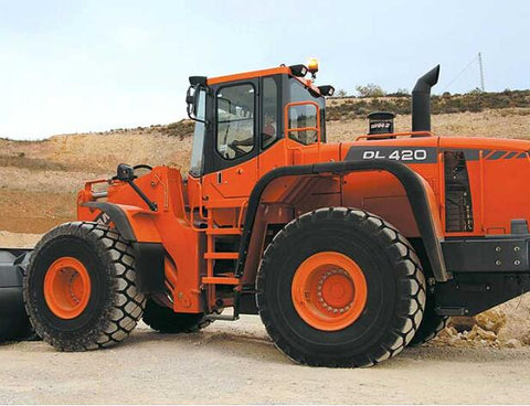 UNLOCK THE FULL POTENTIAL OF YOUR DOOSAN DL420-3 WHEEL LOADER WITH OUR COMPREHENSIVE SERVICE REPAIR MANUAL IN PDF FORMAT. 