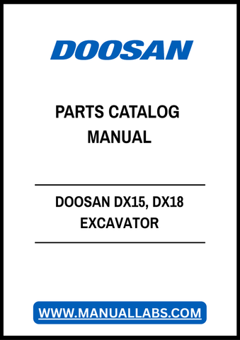 Discover the comprehensive DOOSAN DX15 and DX18 Excavator Parts Catalog Manual, available in a convenient PDF format. This essential resource provides detailed diagrams, part numbers, and specifications to ensure you can easily identify and order the right components for your excavator. Streamline your maintenance and repair processes with this user-friendly manual, designed to enhance your operational efficiency and minimize downtime. Perfect for professionals and DIY enthusiasts alike, this catalog is you