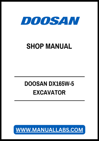 Unlock the full potential of your DOOSAN DX165W-5 Excavator with our comprehensive Shop Manual in PDF format. This essential guide provides detailed schematics, maintenance tips, and troubleshooting advice, ensuring you can keep your machine running smoothly and efficiently. Perfect for both seasoned professionals and DIY enthusiasts, this manual is your go-to resource for maximizing performance and minimizing downtime. Download your copy today and take the first step towards enhanced productivity and relia