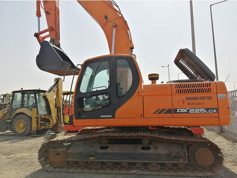 DOOSAN DX225LCA TRACK EXCAVATOR SERVICE REPAIR MANUAL - PDF FILE
