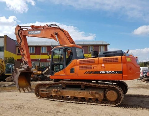 DOOSAN DX300LC-3 EXCAVATOR SERVICE REPAIR MANUAL - PDF FILE