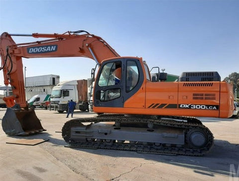 UNLOCK THE FULL POTENTIAL OF YOUR DOOSAN DX300LCA EXCAVATOR WITH OUR COMPREHENSIVE SERVICE REPAIR MANUAL IN PDF FORMAT. 