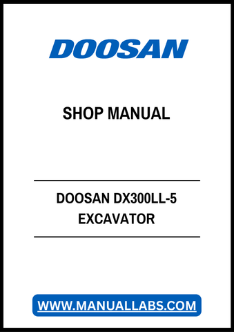 Unlock the full potential of your DOOSAN DX300LL-5 Excavator Log Loader with our comprehensive PDF Shop Manual. This essential resource provides detailed diagrams, maintenance tips, and troubleshooting guidance, ensuring you can operate and maintain your equipment with confidence. Perfect for both seasoned professionals and DIY enthusiasts, this manual is designed to enhance your efficiency and extend the lifespan of your machine. Don't miss out on the opportunity to keep your excavator running smoothly—dow