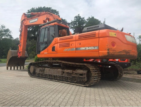 UNLOCK THE FULL POTENTIAL OF YOUR DOOSAN DX340LC-3 AND DX350LC-3 EXCAVATORS WITH OUR COMPREHENSIVE SERVICE REPAIR MANUAL IN PDF FORMAT.