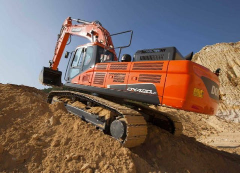 UNLOCK THE FULL POTENTIAL OF YOUR DOOSAN DX420LC-3 EXCAVATOR WITH OUR COMPREHENSIVE SERVICE REPAIR MANUAL IN PDF FORMAT.