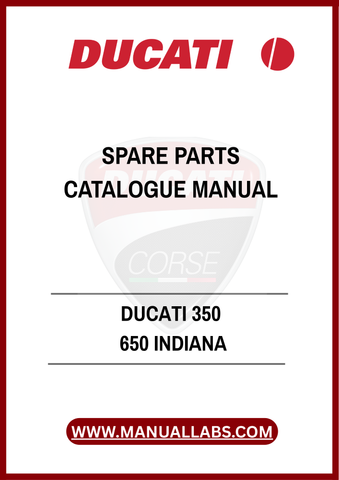 INVEST IN THE LONGEVITY OF YOUR DUCATI WITH THIS ESSENTIAL MANUAL. BY HAVING ACCESS TO THE RIGHT PARTS AND KNOWLEDGE, YOU CAN KEEP YOUR BIKE RUNNING SMOOTHLY AND MAINTAIN
