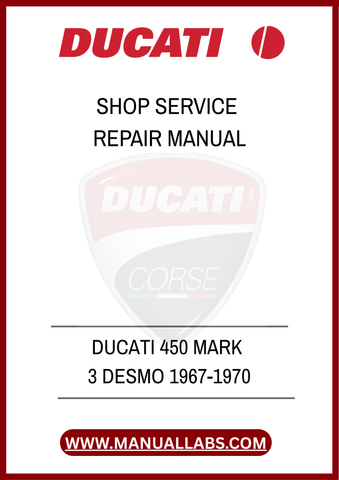 DON'T MISS OUT ON THE OPPORTUNITY TO OWN THIS INVALUABLE TOOL FOR YOUR MOTORCYCLE REPAIR ARSENAL. DOWNLOAD THE DUCATI 450 MARK 3 DESMO SHOP SERVICE REPAIR MANUAL