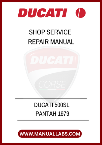 DON'T MISS THE OPPORTUNITY TO ENHANCE YOUR MOTORCYCLE KNOWLEDGE AND SKILLS. WITH THE DUCATI 500SL PANTAH 1979 SHOP SERVICE REPAIR MANUAL, YOU CAN CONFIDENTLY TAKE ON
