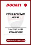 DON'T LET A LACK OF INFORMATION HOLD YOU BACK. INVEST IN THE DUCATI 500 SPORT DESMO WORKSHOP SERVICE MANUAL TODAY AND GAIN THE CONFIDENCE TO WORK ON YOUR BIKE LIKE 