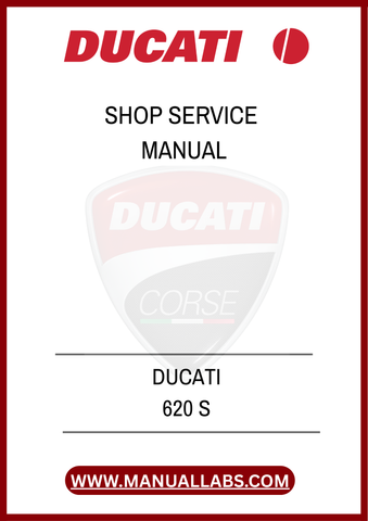 DON'T LET MINOR ISSUES TURN INTO MAJOR PROBLEMS. EQUIP YOURSELF WITH THE KNOWLEDGE TO KEEP YOUR DUCATI 620 S IN PEAK CONDITION. PURCHASE YOUR SHOP SERVICE MANUAL TODAY