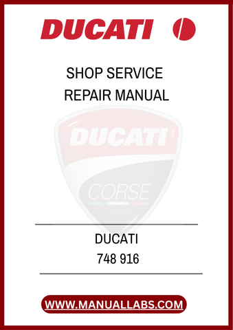 DON'T LET MINOR PROBLEMS TURN INTO MAJOR HEADACHES. EQUIP YOURSELF WITH THE ULTIMATE RESOURCE FOR YOUR DUCATI 748 OR 916 AND EXPERIENCE THE SATISFACTION OF MAINTAINING