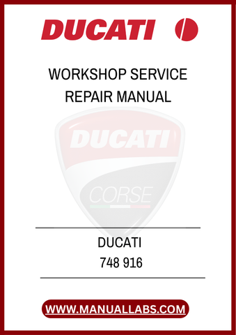 DON'T LET MINOR PROBLEMS TURN INTO MAJOR HEADACHES. EQUIP YOURSELF WITH THE DUCATI 748 916 WORKSHOP SERVICE REPAIR MANUAL TODAY AND EXPERIENCE THE SATISFACTION OF 