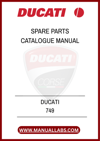 INVEST IN YOUR DUCATI 749 TODAY BY SECURING THIS INDISPENSABLE MANUAL. WITH THE RIGHT INFORMATION AT YOUR FINGERTIPS, YOU CAN KEEP YOUR MOTORCYCLE IN PEAK CONDITION 