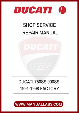 DON’T LET MINOR ISSUES TURN INTO MAJOR PROBLEMS. EQUIP YOURSELF WITH THE ULTIMATE TOOL FOR MOTORCYCLE MAINTENANCE AND REPAIR. DOWNLOAD THE DUCATI 750SS 900SS FACTORY SHOP