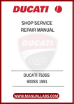 DON'T LET MECHANICAL ISSUES HOLD YOU BACK FROM ENJOYING YOUR RIDE. INVEST IN THE DUCATI 750SS 900SS 1991 SHOP SERVICE REPAIR MANUAL TODAY AND ENSURE YOUR MOTORCYCLE