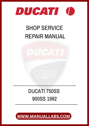 DON'T LET MECHANICAL ISSUES HOLD YOU BACK FROM ENJOYING YOUR RIDE. INVEST IN THE DUCATI 750SS 900SS 1992 SHOP SERVICE REPAIR MANUAL TODAY AND ENSURE YOUR MOTORCYCLE 