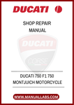 DON’T LET MECHANICAL ISSUES HOLD YOU BACK FROM ENJOYING THE RIDE. INVEST IN THE DUCATI 750 F1 750 MONTJUICH MOTORCYCLE SHOP REPAIR MANUAL TODAY AND TAKE THE FIRST STEP TOWARDS