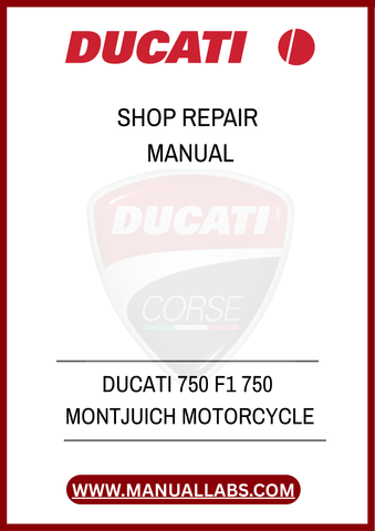 DON’T LET MECHANICAL ISSUES HOLD YOU BACK FROM ENJOYING THE RIDE. INVEST IN THE DUCATI 750 F1 750 MONTJUICH MOTORCYCLE SHOP REPAIR MANUAL TODAY AND TAKE THE FIRST STEP TOWARDS