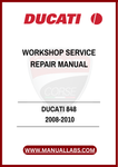 DON'T LET MINOR ISSUES TURN INTO MAJOR PROBLEMS. EQUIP YOURSELF WITH THE KNOWLEDGE AND TOOLS NEEDED TO MAINTAIN YOUR DUCATI 848 EFFECTIVELY. DOWNLOAD YOUR WORKSHOP