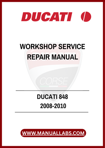 DON'T LET MINOR ISSUES TURN INTO MAJOR PROBLEMS. EQUIP YOURSELF WITH THE KNOWLEDGE AND TOOLS NEEDED TO MAINTAIN YOUR DUCATI 848 EFFECTIVELY. DOWNLOAD YOUR WORKSHOP