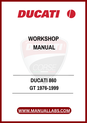 DON'T LET A LACK OF INFORMATION HOLD YOU BACK. INVEST IN THE DUCATI 860 GT WORKSHOP MANUAL TODAY AND GAIN THE CONFIDENCE TO WORK ON YOUR BIKE LIKE A PRO. WITH THIS