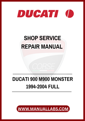 DON’T LET MINOR ISSUES TURN INTO MAJOR PROBLEMS. EQUIP YOURSELF WITH THE RIGHT TOOLS AND INFORMATION TO MAINTAIN YOUR DUCATI 900 M900 MONSTER EFFECTIVELY. DOWNLOAD 