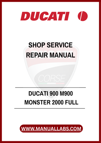 DON'T LET MECHANICAL ISSUES HOLD YOU BACK. INVEST IN THE DUCATI 900 M900 MONSTER 2000 FULL SHOP SERVICE REPAIR MANUAL TODAY AND GAIN THE CONFIDENCE TO HANDLE ANY REPAIR