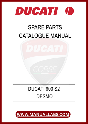 DON'T MISS OUT ON THE OPPORTUNITY TO ENHANCE YOUR OWNERSHIP EXPERIENCE. WITH THE DUCATI 900 S2 DESMO SPARE PARTS CATALOGUE MANUAL AT YOUR FINGERTIPS, YOU CAN CONFIDENTLY