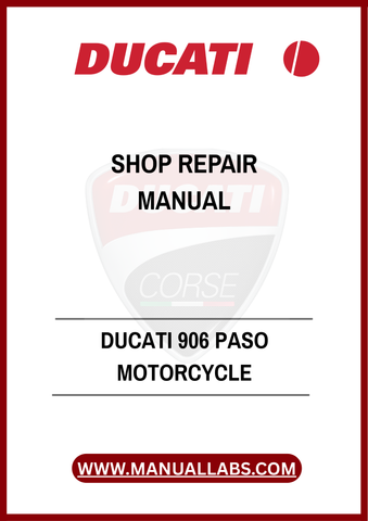 DON'T LET MINOR ISSUES TURN INTO MAJOR PROBLEMS. INVEST IN THE DUCATI 906 PASO MOTORCYCLE SHOP REPAIR MANUAL TODAY AND ENSURE YOUR RIDE REMAINS AS THRILLING AS THE DAY YOU