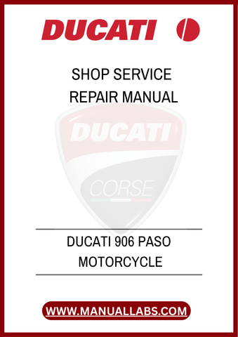 DON'T LET MECHANICAL ISSUES HOLD YOU BACK. INVEST IN THE DUCATI 906 PASO MOTORCYCLE SHOP SERVICE REPAIR MANUAL TODAY AND GAIN THE CONFIDENCE TO HANDLE ANY REPAIR