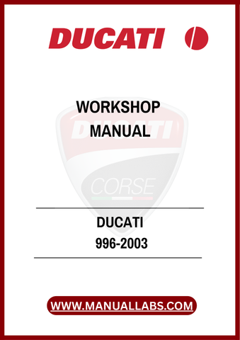 DON'T MISS OUT ON THE OPPORTUNITY TO ENHANCE YOUR DUCATI EXPERIENCE. DOWNLOAD THE DUCATI 996-2003 WORKSHOP MANUAL TODAY AND TAKE THE FIRST STEP TOWARDS MASTERING 