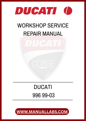 DON’T LET MINOR PROBLEMS TURN INTO MAJOR HEADACHES. EQUIP YOURSELF WITH THE DUCATI 996 WORKSHOP SERVICE REPAIR MANUAL TODAY AND EXPERIENCE THE SATISFACTION OF MAINTAINING.