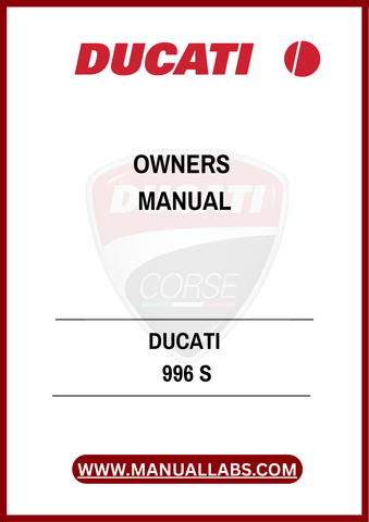 DON'T MISS OUT ON THE OPPORTUNITY TO ELEVATE YOUR OWNERSHIP EXPERIENCE. DOWNLOAD THE DUCATI 996 S OWNER'S MANUAL TODAY AND ENSURE YOUR MOTORCYCLE REMAINS A THRILLING