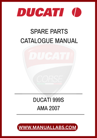 INVEST IN YOUR MOTORCYCLE'S LONGEVITY AND PERFORMANCE BY ACCESSING THIS INVALUABLE SPARE PARTS MANUAL. DON'T MISS THE OPPORTUNITY TO ENHANCE YOUR DUCATI EXPERIENCE