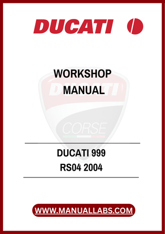 DON’T MISS OUT ON THE OPPORTUNITY TO ENHANCE YOUR DUCATI EXPERIENCE. WITH THIS WORKSHOP MANUAL AT YOUR FINGERTIPS, YOU’LL GAIN THE CONFIDENCE TO PERFORM REPAIRS AND UPGRADES LIKE A PRO, ENSURING YOUR 999 RS04 REMAINS IN PEAK CONDITION FOR YEARS TO COME. DOWNLOAD YOUR PDF TODAY AND TAKE THE FIRST STEP TOWARDS MASTERING