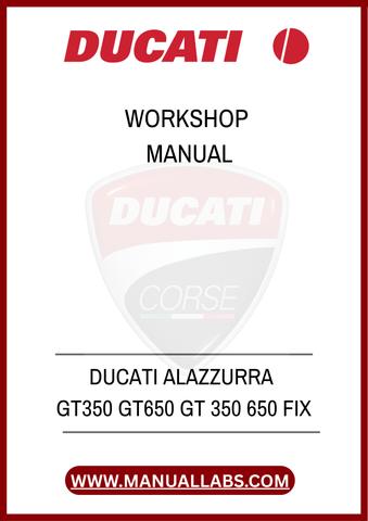DON'T LET MINOR ISSUES TURN INTO MAJOR PROBLEMS. INVEST IN THE DUCATI ALAZZURRA GT350 GT650 WORKSHOP MANUAL TODAY AND ENSURE YOUR MOTORCYCLE RUNS SMOOTHLY FOR YEARS