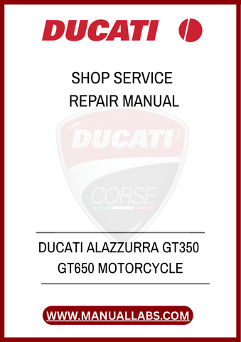 DON'T LET MECHANICAL ISSUES HOLD YOU BACK. INVEST IN THE DUCATI ALAZZURRA GT350 GT650 MOTORCYCLE SHOP SERVICE REPAIR MANUAL TODAY AND GAIN THE CONFIDENCE TO HANDLE