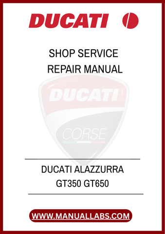 DON’T LET MINOR PROBLEMS TURN INTO MAJOR HEADACHES. EQUIP YOURSELF WITH THE DUCATI ALAZZURRA GT350 GT650 SHOP SERVICE REPAIR MANUAL TODAY AND EXPERIENCE THE SATISFACTION