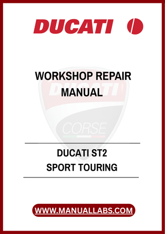 DON'T LET MINOR PROBLEMS TURN INTO MAJOR HEADACHES. EQUIP YOURSELF WITH THE DUCATI ST2 SPORT TOURING WORKSHOP REPAIR MANUAL TODAY AND ENJOY THE PEACE OF MIND THAT