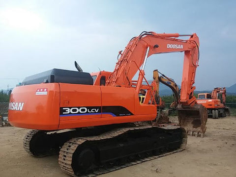 Daewoo Doosan Solar 300LC-V Excavator Workshop Service Repair Manual SN: From 1001 - Manual labs