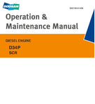 Doosan D34P (SCR) Diesel Engine Operation & Maintenance Manual - Manual labs